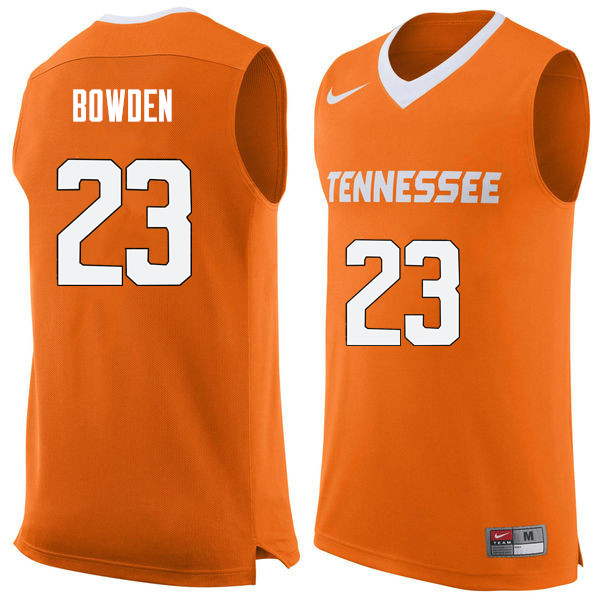 Men #23 Jordan Bowden Tennessee Volunteers College Basketball Jerseys Sale-Orange